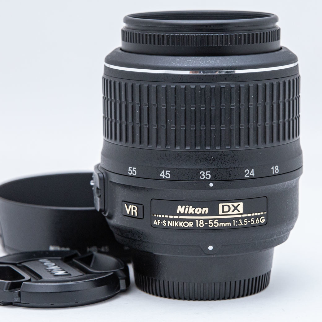 最高 Nikon AF-S DX 18-55mm F3.5-5.6 G VR 【管理番号A1598】 ニコン