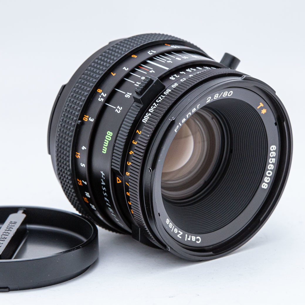 特価】 HASSELBLAD Planar F2.8 【管理番号007264】 80mm CF 大判、中