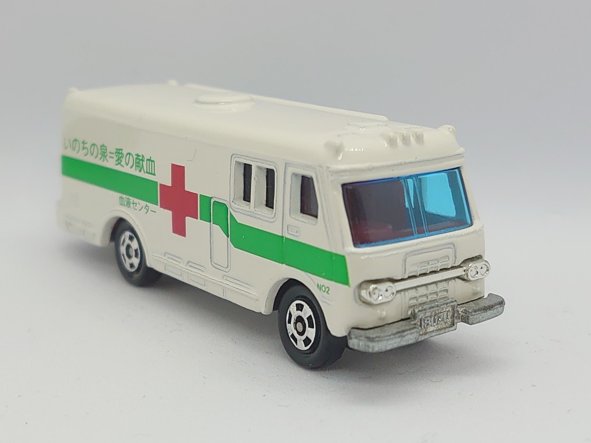 トミカ いすゞ 献血車 はたらく自動車コレクションよりセット単品 中古 いすず a567_画像2