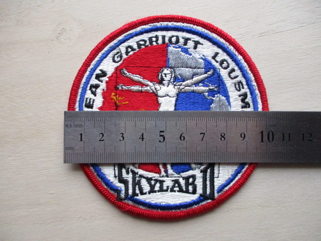 【送料無料】80s宇宙ステーション『スカイラブ3号』スカイラブ ワッペン/SL-3 SLM-2 SKYLABⅡガリレオpatchウィトルウィウス的人体図 U2_画像9