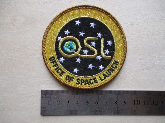 【送料無料】Office of Space Launch OSLワッペン/パッチPATCHアメリカ国家偵察局NRO宇宙National Reconnaissance OfficeスペースSPACE U3_画像8