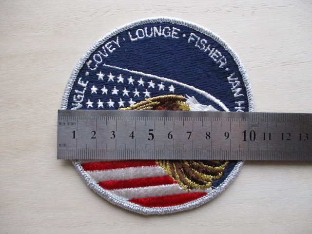 【送料無料】80s スペースシャトル計画『STS-51-I』ディスカバリー刺繍ワッペン/PATCHパッチUSAアップリケNASA宇宙飛行士ロケットJAXA U3_画像10