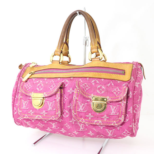 ルイヴィトン LOUIS VUITTON フューシャ モノグラム・デニム ネオ・スピーディ M95214 ボストンバッグ 【xx】【】4000001800903203