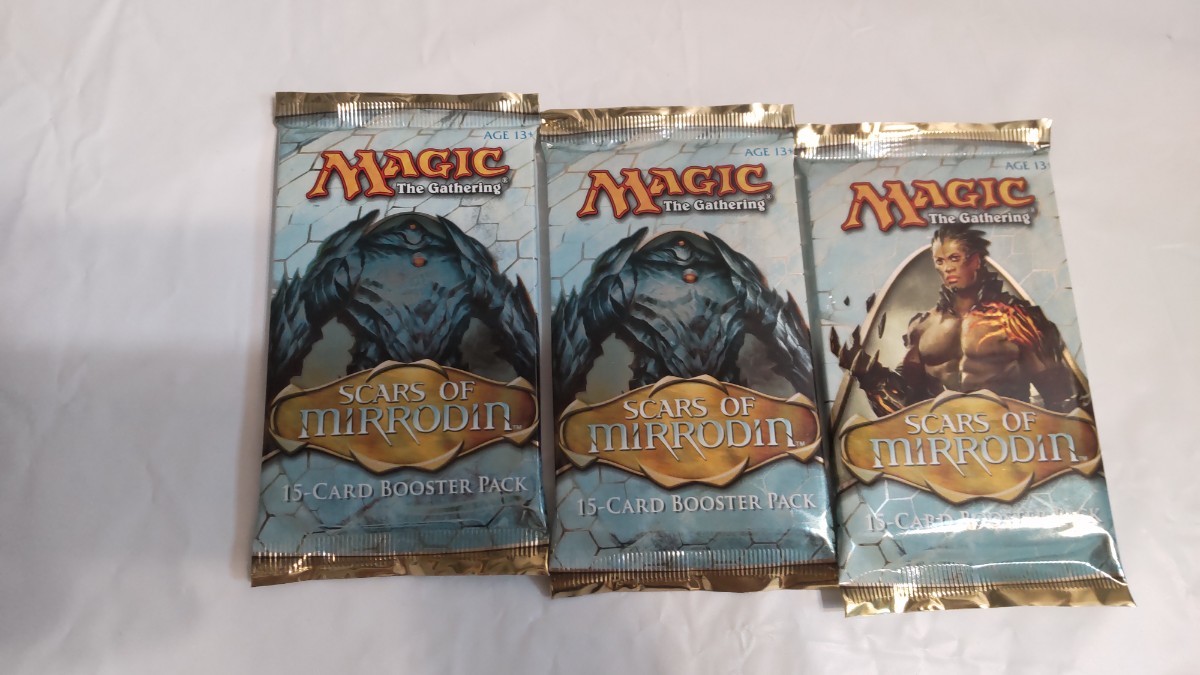 未開封 MTG Mirrodin ミラディン 3パック-