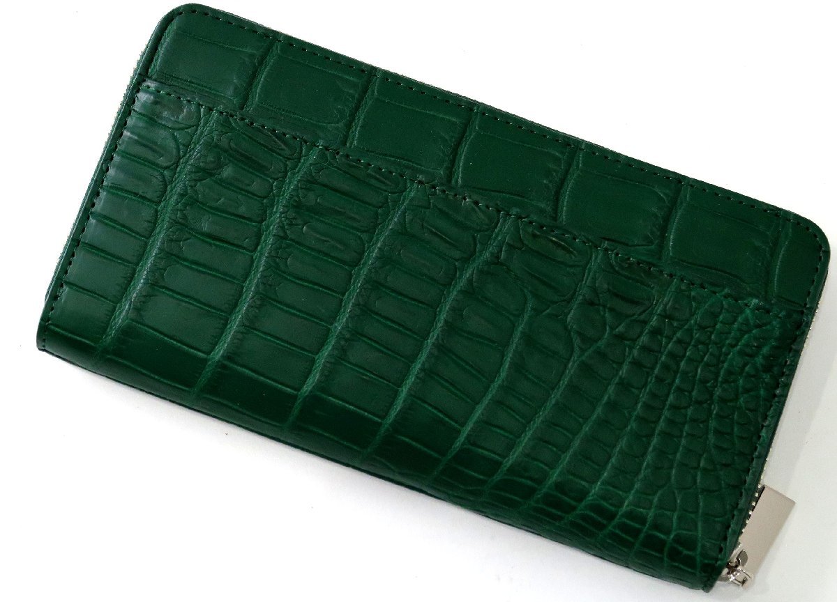 高級!木箱付き 価格28万円 新品 美品 HILTON ヘンローン 本クロコ