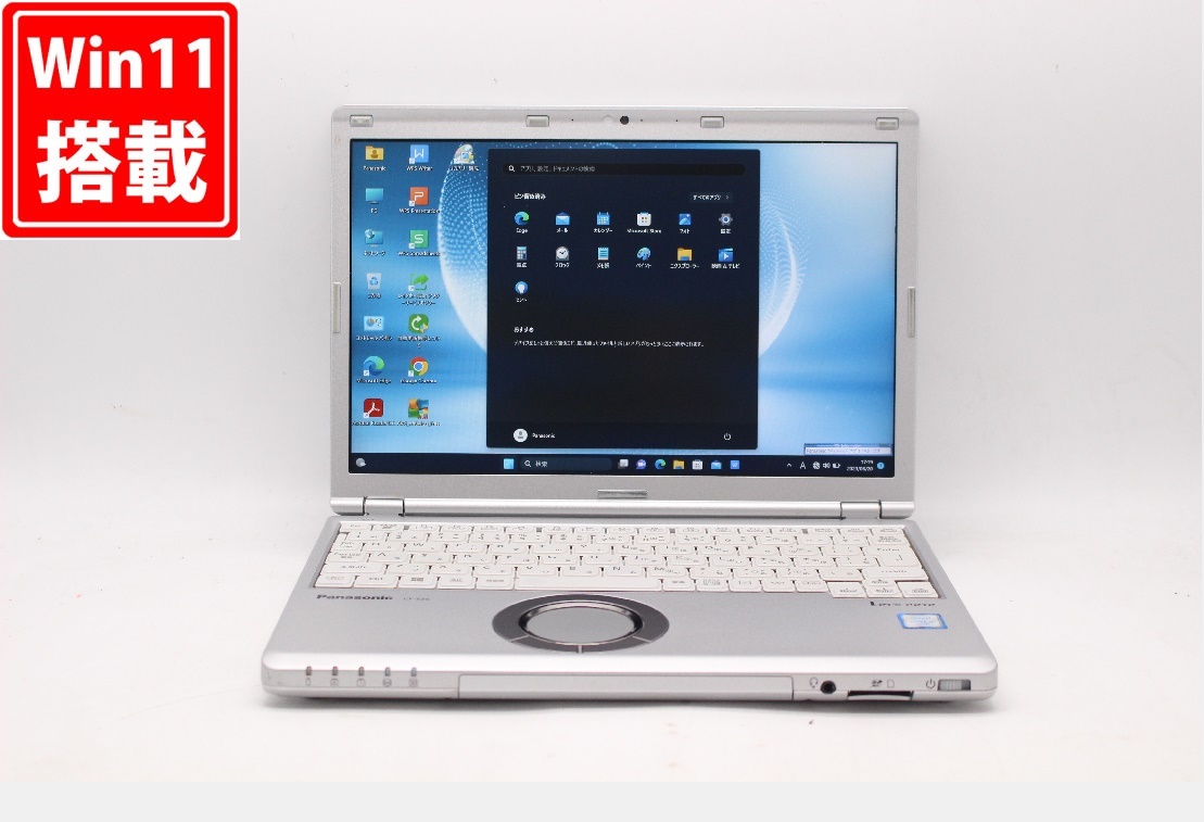 フルHD 12.1型 Panasonic Let´s note CF-SZ6Z16VS Windows11 七世代 i7-7600U 16GB 512GB-SSD カメラ LTE 無線 Office付 パソコン