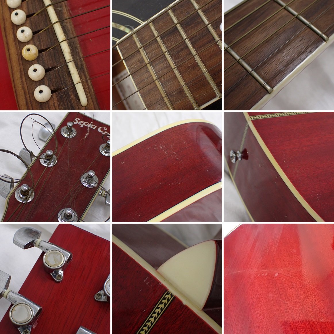 ☆Sepia Crue/セピアクルー アコースティックギター F-170-WRS/レッド