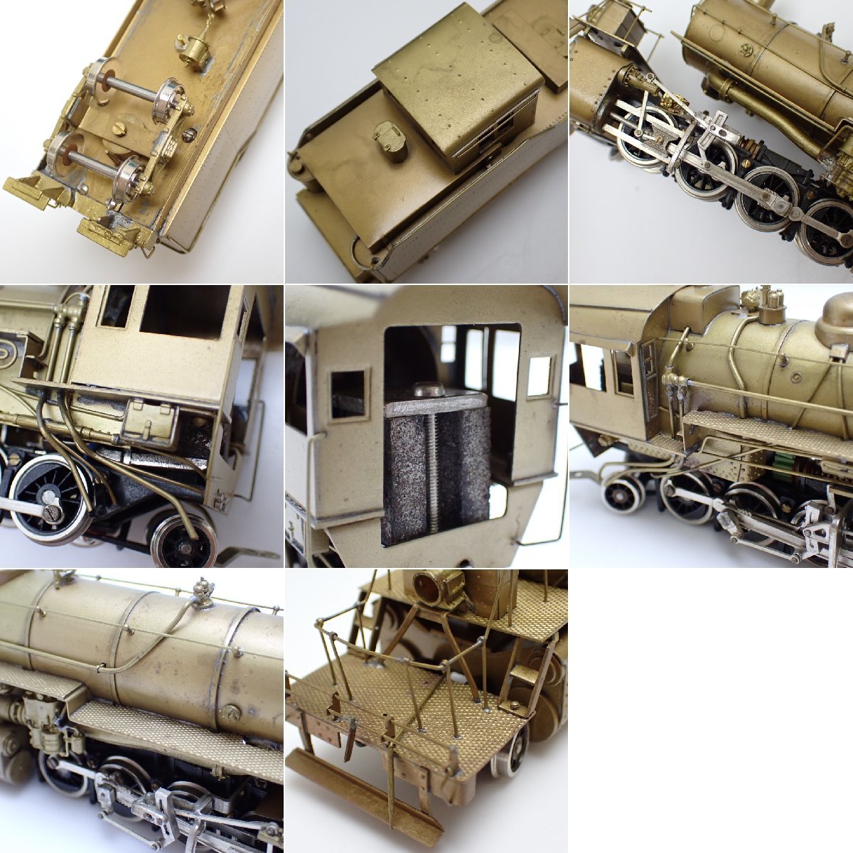 ★ノースウエストショートライン HOゲージ Weyerhaeuser Timber Brass Steam Loco #201 2-8-8-2/鉄道模型/付属品あり/ジャンク&1380601460_画像6