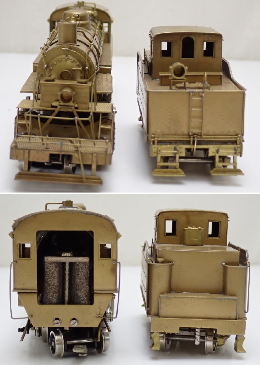 ★ノースウエストショートライン HOゲージ Weyerhaeuser Timber Brass Steam Loco #201 2-8-8-2/鉄道模型/付属品あり/ジャンク&1380601460_画像2