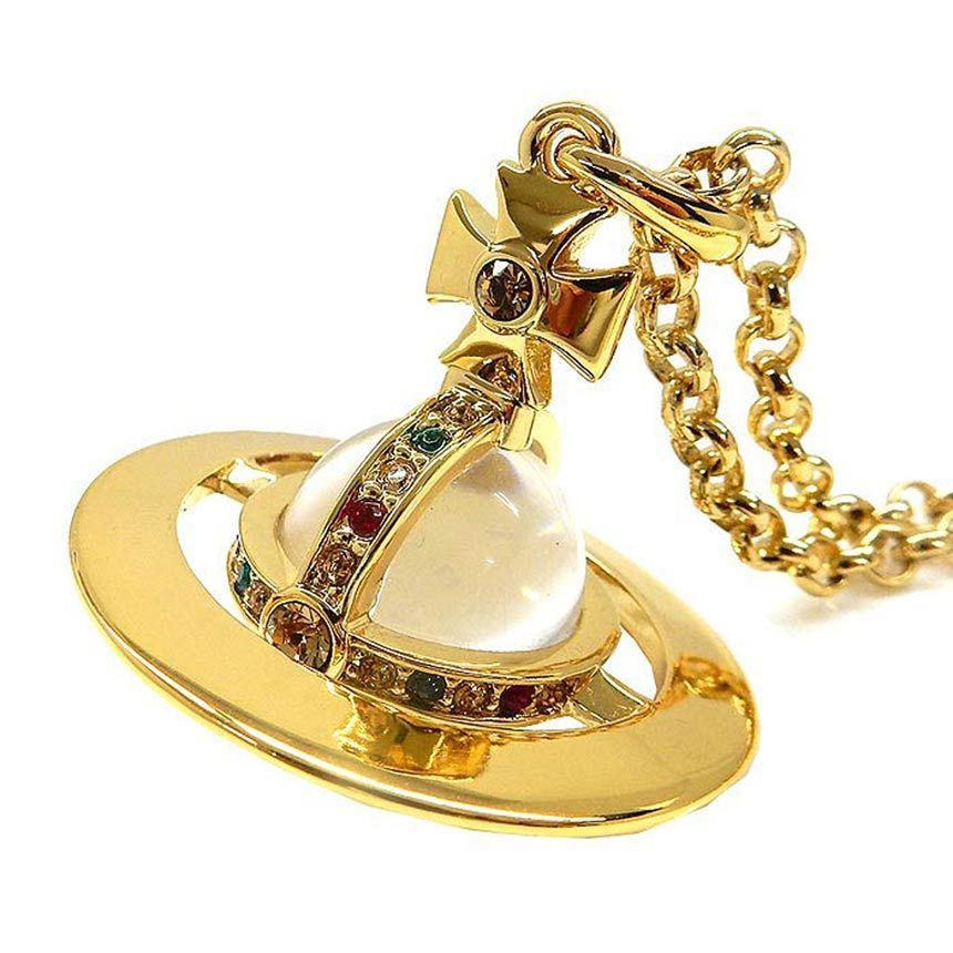 Vivienne Westwood ヴィヴィアンウエストウッド Small Orb Pendant スモールオーブペンダント ゴールド ペンダント アクセサリー aq5926_画像1