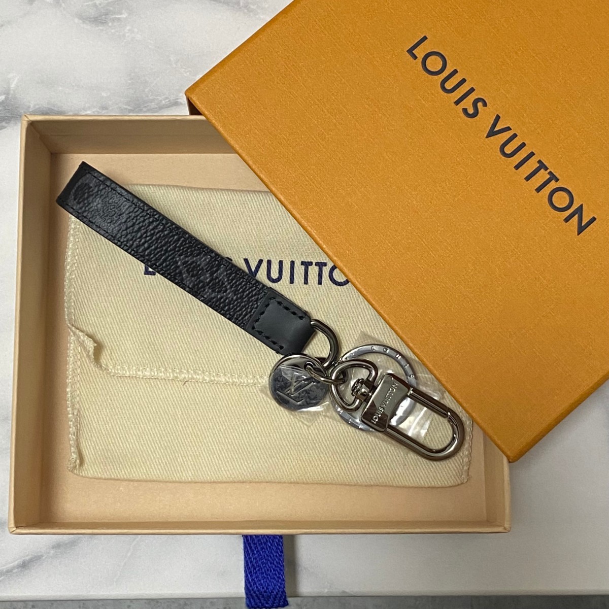 0809 LOUIS VUITTON ルイヴィトン キーホルダー ドラゴンヌ M61950