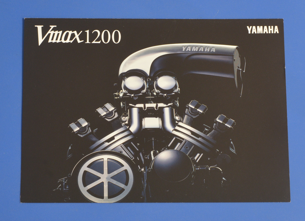  Yamaha VMAX1200 3UF YAMAHA VMAX1200 1995 год 10 месяц каталог 4 ход водяное охлаждение DOHC4 клапан(лампа) V4[Y-FYTX-39]