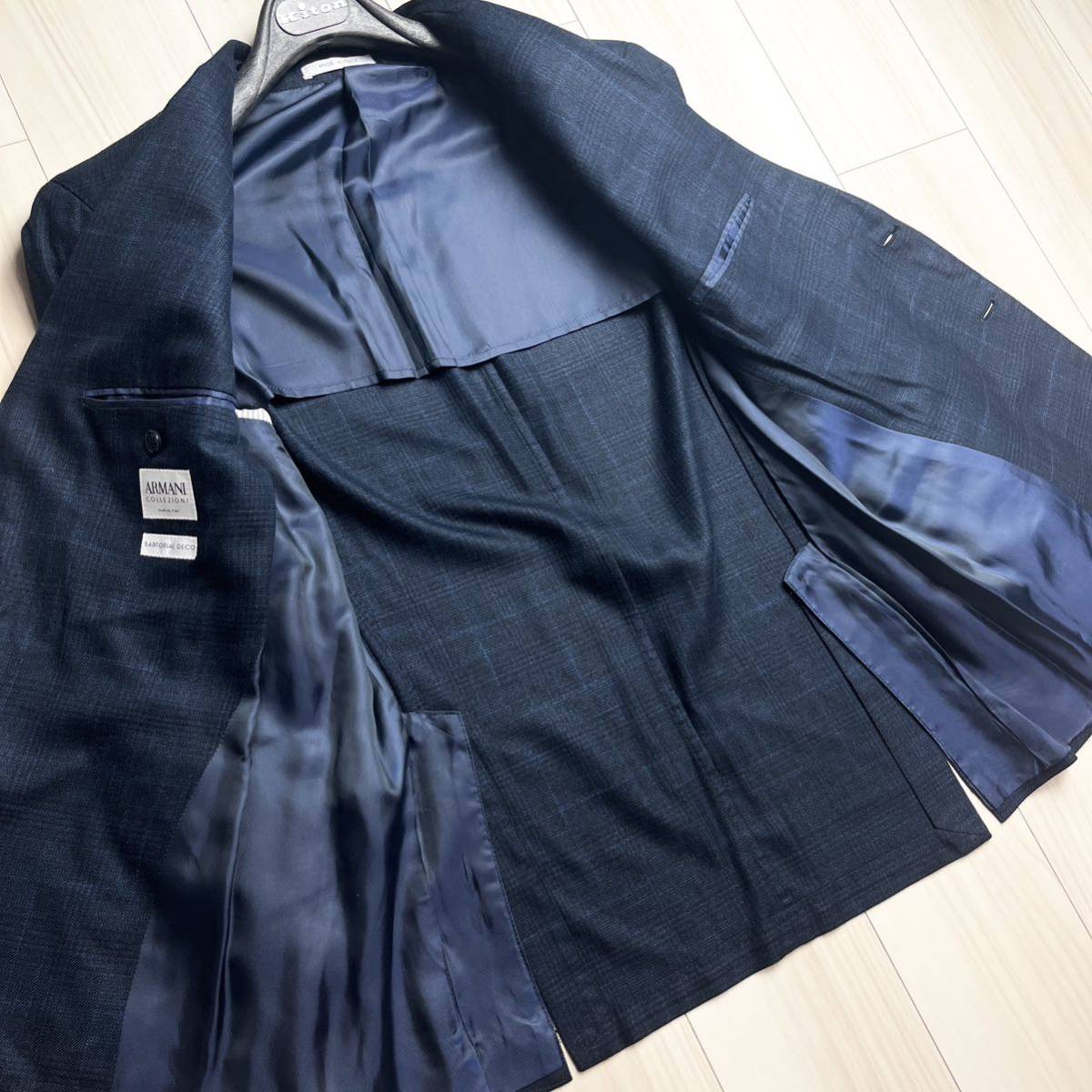 希少XL!! アルマーニコレツィオーニ ARMANI COLLEZIONI SARTORIAL DECO
