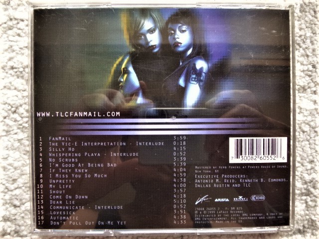 AN【 TLC / FANMAIL ファンメール LIMITED EDITION 】CDは４枚まで送料１９８円_画像2