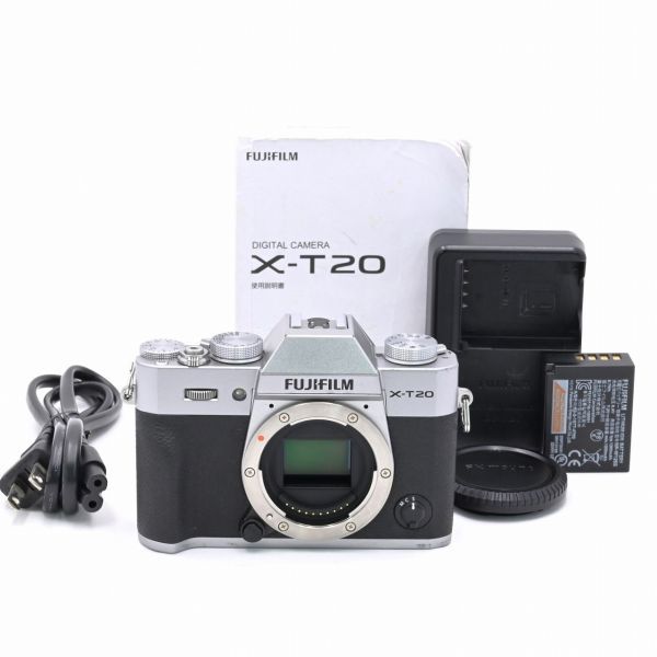 春早割 【並品】FUJIFILM X-T20 #742 シルバー ボディ 富士フイルム