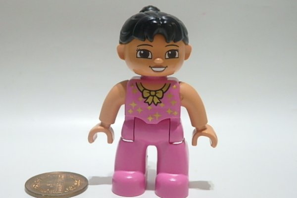 #1094 Lego Duplo кукла fig цирк. женщина. человек # особый детали цирк * шоу 