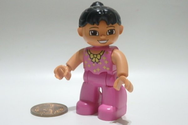 #1094 Lego Duplo кукла fig цирк. женщина. человек # особый детали цирк * шоу 