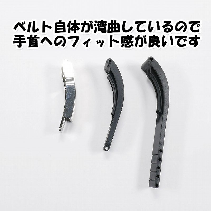 ロレックスにおすすめ バックル付きラバーベルト ブラック/RG ロレックスにおすすめ バックル付きラバーベルト ブラック/RG