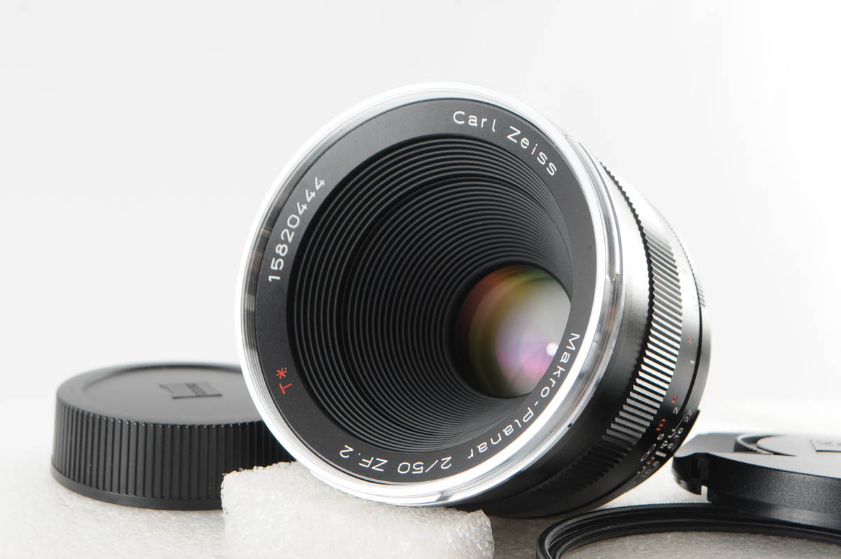 ☆超美品☆ Carl Zeiss Makro Planar 50mm F2 T* ZF.2 ニコン 元箱付属