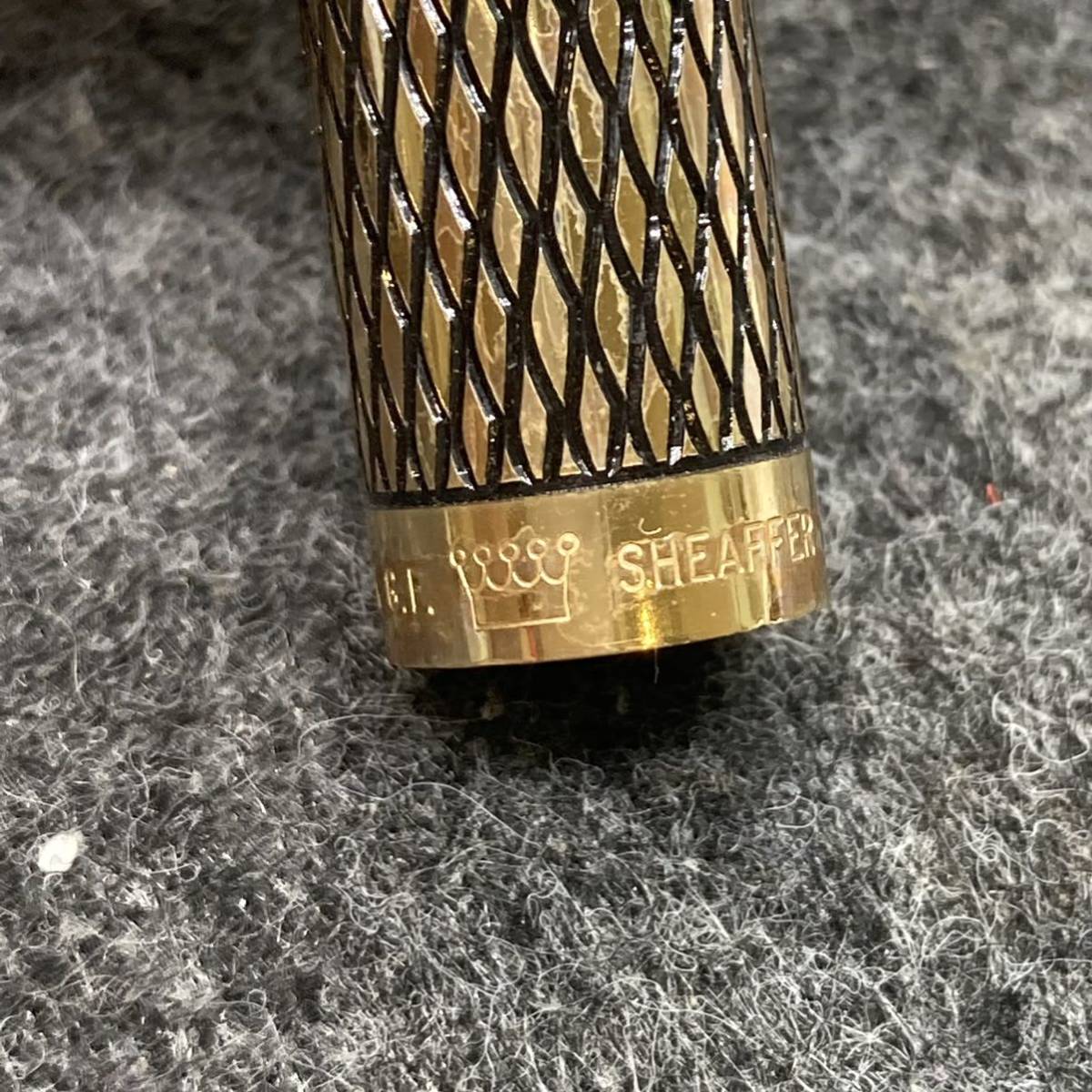 PE2415□SHEAFFER シェーファー インペリアル 万年筆 14K G.F ペン先