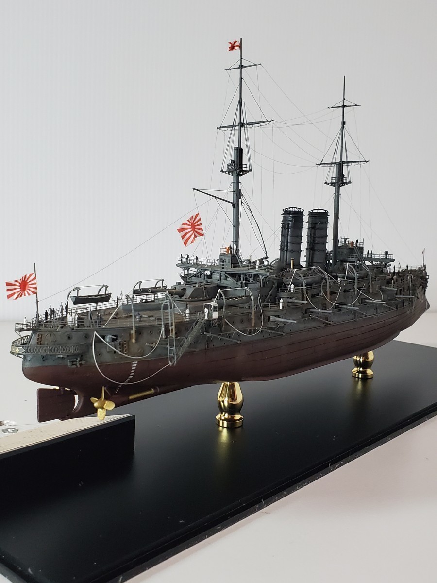 ◇完成品☆1/350日本海軍☆ 戦艦三笠☆日本海海戦◇ ◇完成品☆1/350日本海軍☆ 戦艦三笠☆日本海海戦◇