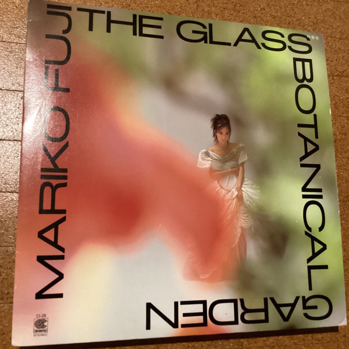 [サンプル]藤真利子　the glass botanical garden cl-28レコード　md0620-2_画像1