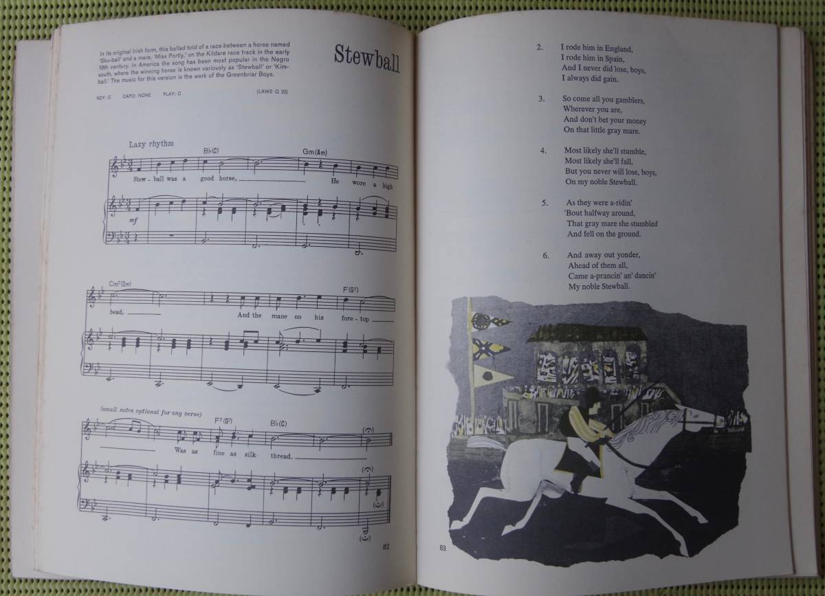ジョーン・バエズ ソングブック JOAN BAEZ Songbook ギタースコア 180ページ 80曲 フォークソングの画像4