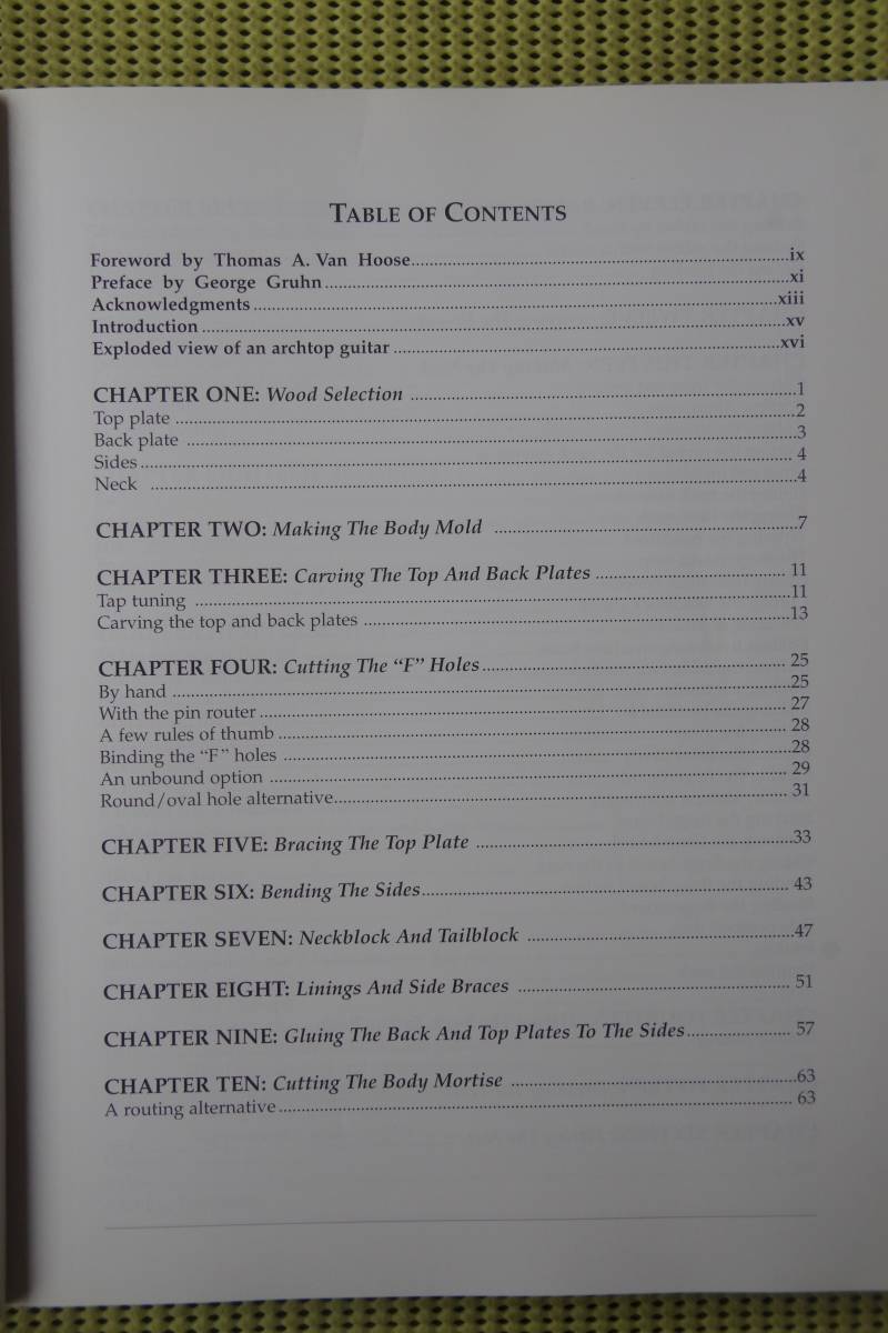 Making an Archtop Guitar メイキング・アン・アーチトップ・ギター　洋書♪良好♪ 送料185円　ギターメイキング/リペア/セミアコ_画像2