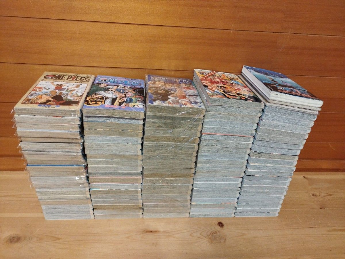 ONE PIECE ワンピース 1から105巻 全巻セット関連本3冊合計108冊