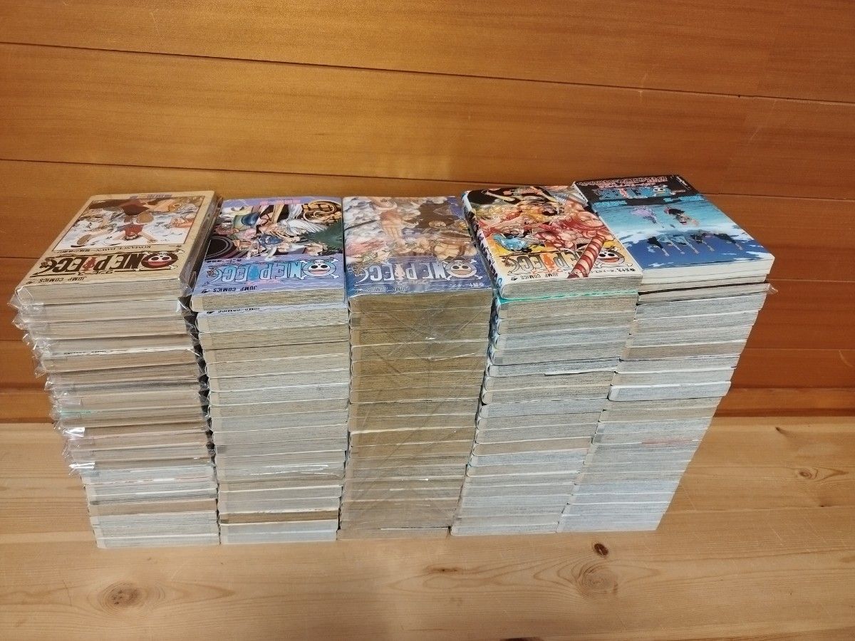 ONE PIECE ワンピース 1から105巻 全巻セット関連本3冊合計108冊