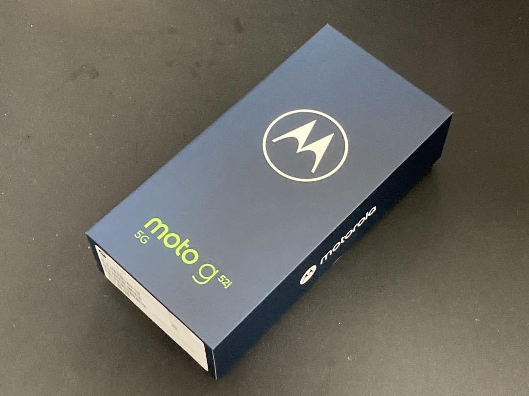 motorola moto g52j 5G パールホワイト 新品 ノンキャリア