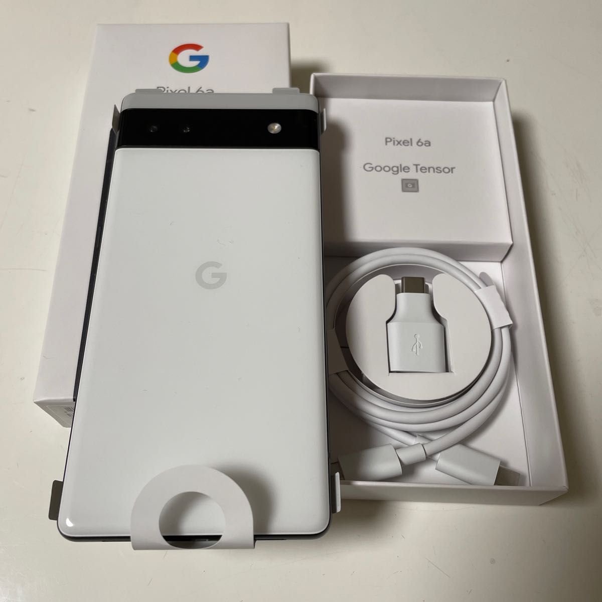 新品未使用 Google Pixel 6a チョーク 白 128GB SIMフリー グーグル
