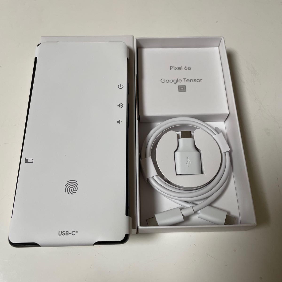 新品未使用 Google Pixel 6a チョーク 白 128GB SIMフリー グーグル