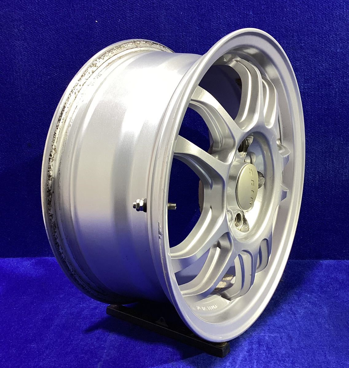 希少サイズ＊ザインレーシング(SEIN RACING)＊15インチホイール＊15x6.5JJ/オフセット+50/PCD100(114.3)-5H＊単品1本【03】_画像3