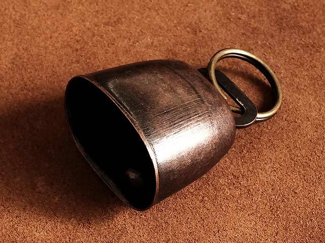  2 -слойный кольцо имеется ковбелл брелок для ключа (XL размер ) bronze колокольчик дверной звонок bell очарование кольцо для ключей домашнее животное ошейник велосипед ключ цепочка для ключей 