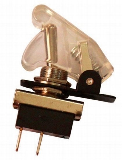  all-purpose misa il switch ON/OFF switch 12V/24V combined use clear / power supply switch Pilot switch horn switch [ mail service postage 200 jpy ]