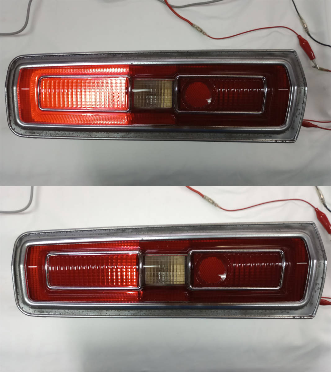 # Bluebird 510 tail lamp middle period left L original used lighting verification settled Datsun DATSUN Nissan NISSAN [K-0911]