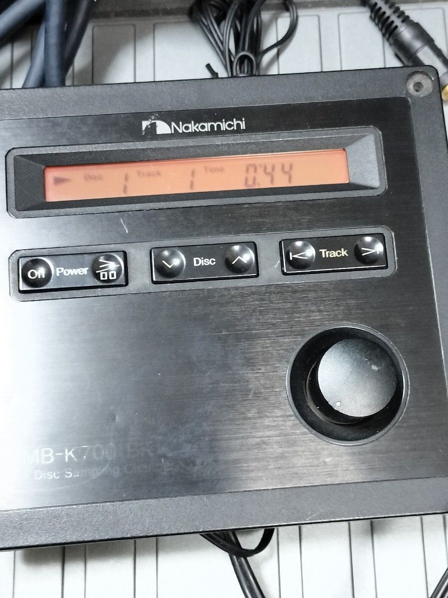 希少 Nakamichi ナカミチ MB-K700 CD7連奏試聴機 CDチェンジャー 店舗 コントローラー/アダプター セット