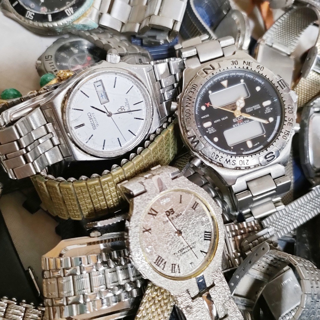 OMEGA FESTINA SEIKO など 約200本 まとめて メンズレディース腕時計 大量 セット kg本点個 ジャンク  B03(アナログ（クォーツ式）)｜売買されたオークション情報、ヤフオク! の商品情報をアーカイブ公開