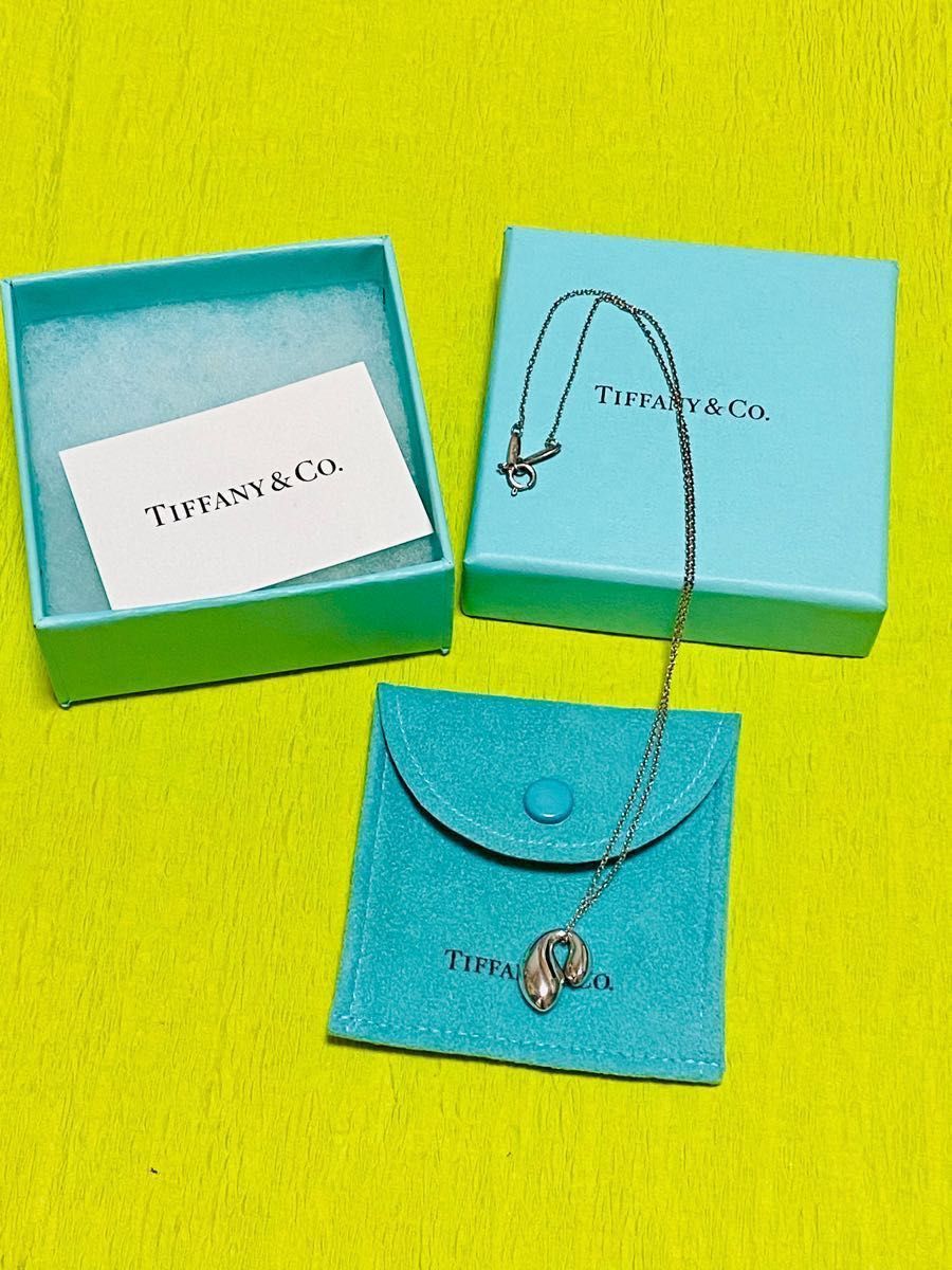 Tiffany ティファニー ネックレス 【正規品】TIFFANY&Co. ティファニーダブルティアドロップ ネックレス 