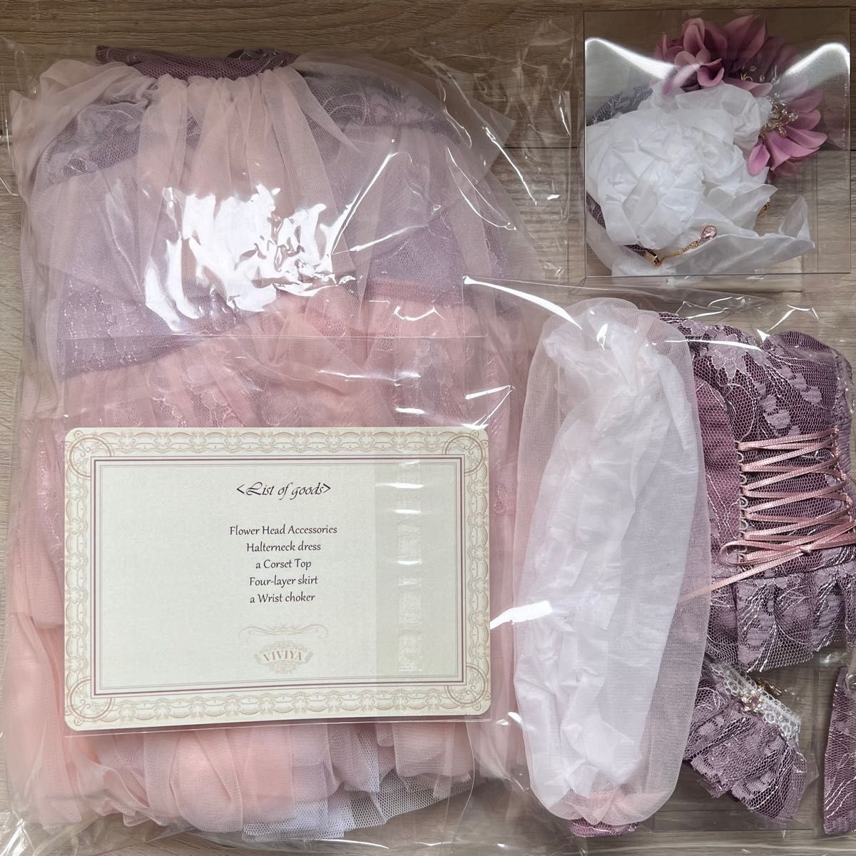 新品未開封 海外ディーラー様製 Peak’s Woods ドレスセット