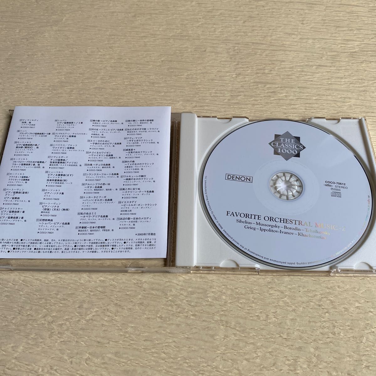 CD クラッシック　フィンランディア　管弦楽名曲集　2