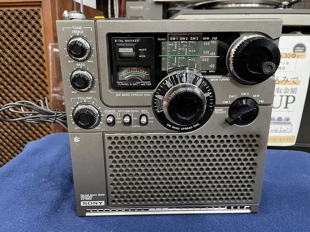 ソニー スカイセンサー ICF-5900 BCLラジオ-