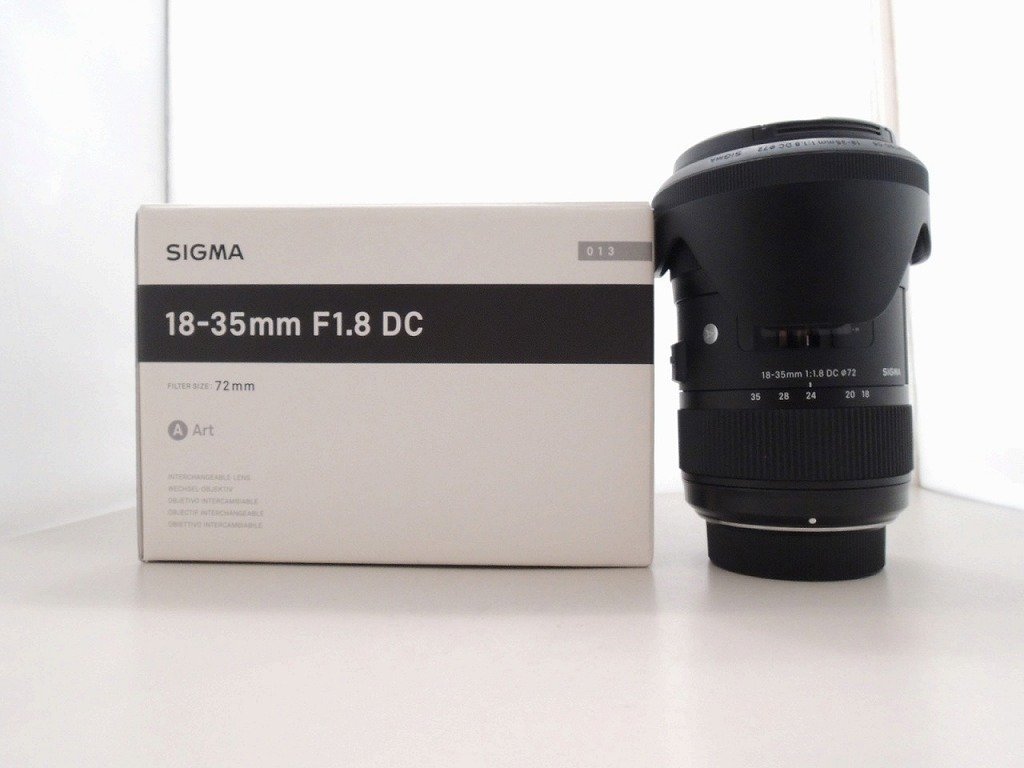 品質が 18-35mm APS-C レンズ Fマウント SIGMA シグマ f1.8 Art HSM DC