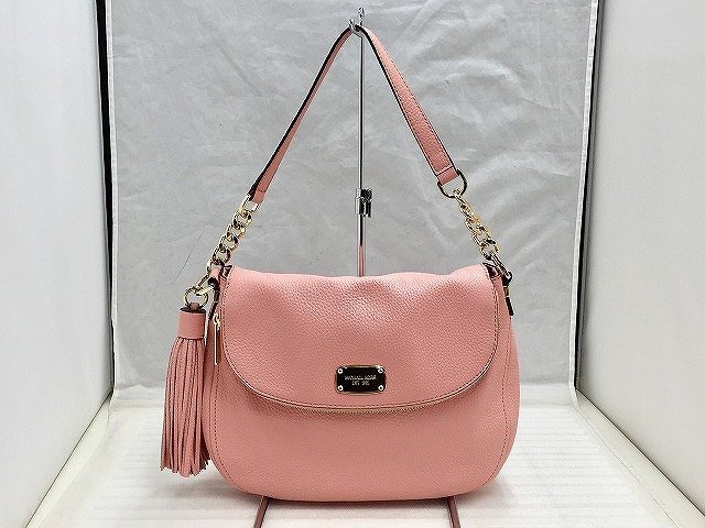 注目 レザー KORS MICHAEL マイケルコース ショルダーバッグ