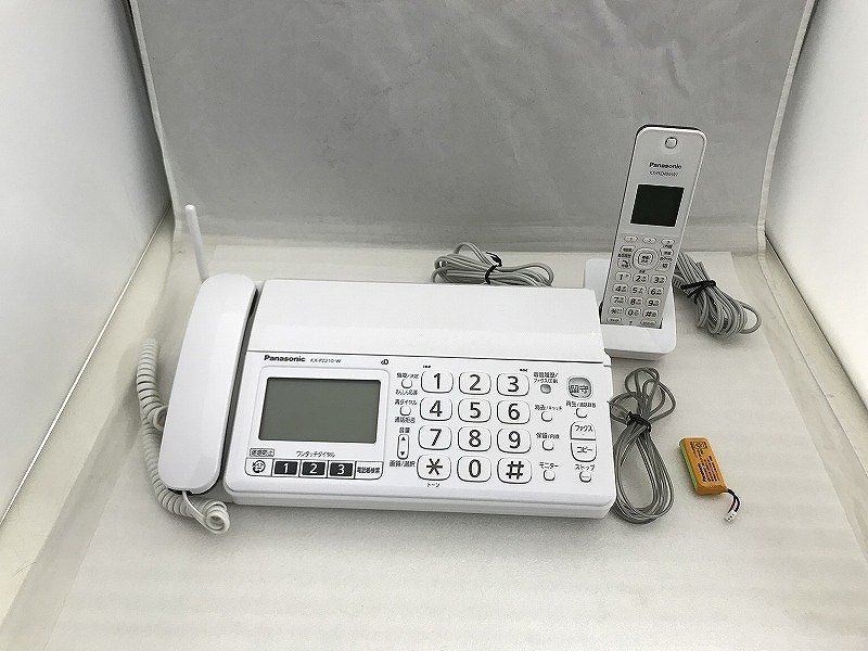 新入荷 Panasonic パナソニック おたっくす KX-PZ210 ホワイト 子機1台