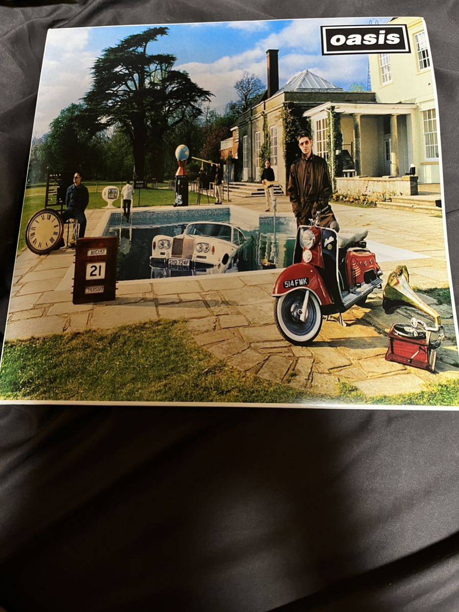 ★送料無料★美品★ UKオリジナル OASIS BE HERE NOW オアシス 2lp record レコード LP アナログ vinyl