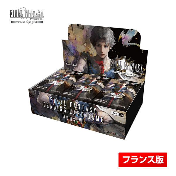 FF-TCG Opus VII французский язык версия 1BOX (FINAL FANTASY TRADING CARD GAME) FFTCG Opus 7 новый товар 