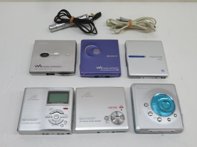 パナソニック MDレコーダー プレイヤー 6台-