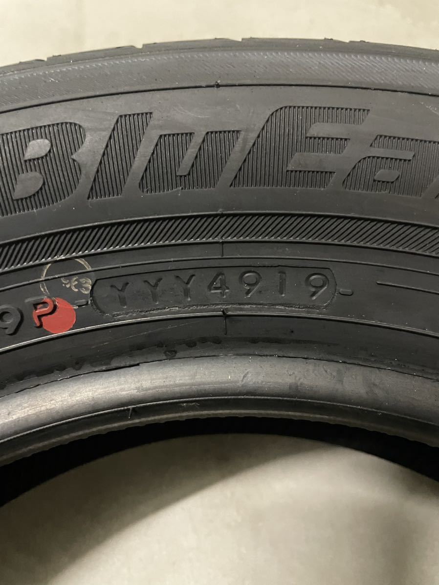 未使用品★夏タイヤ 175/65R14 2019年製 ヨコハマ　4本セット【HJ02】★bB カローラ シビック フィット ノート デミオ_画像4